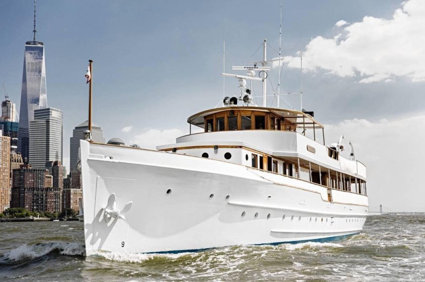 Ретро яхты моторные