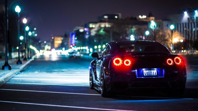 Nissan GTR 35 Night