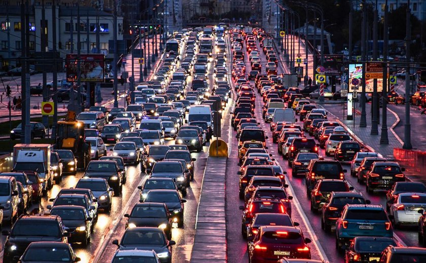 Пробка в москве