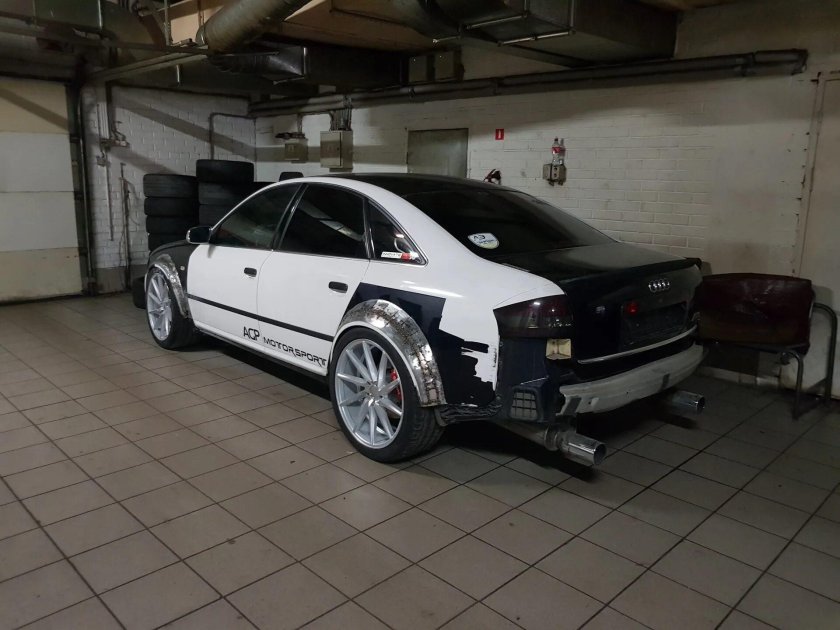 Ауди а6 с5 расширение арок