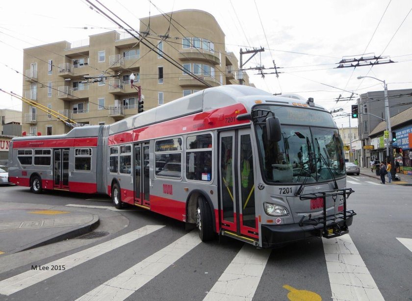 New Flyer Xcelsior троллейбус