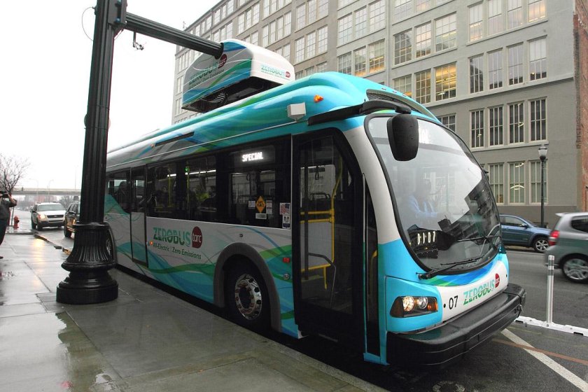 Элекро автобусы в Москве