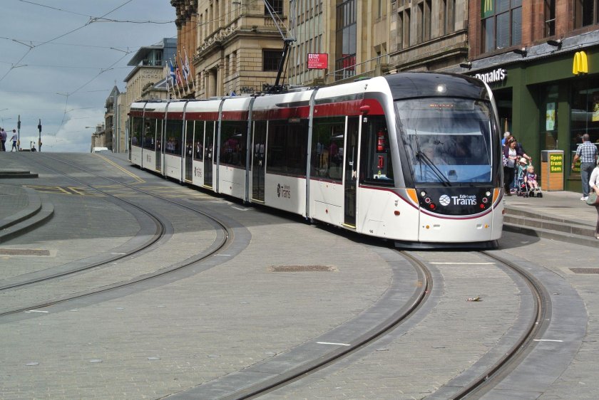 Транспорт Эдинбурга Шотландия