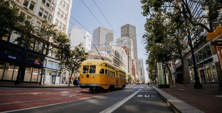Трамвай в сан франциско