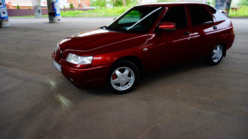 Ваз 2112 калифорнийский мак