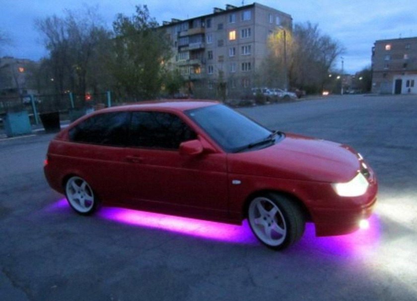 ВАЗ 21123 купе фиолетовая