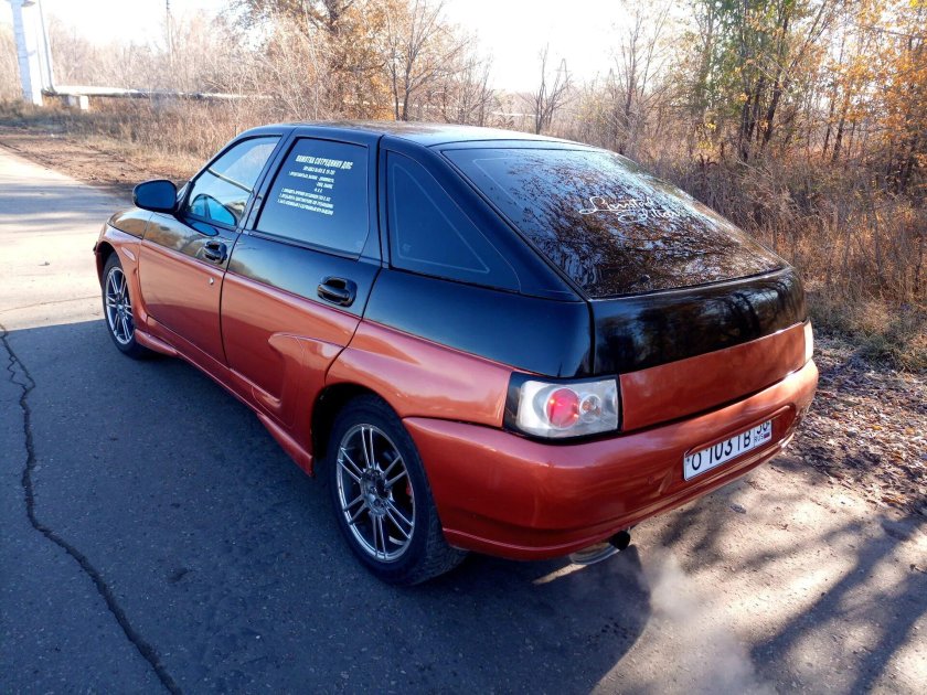 ВАЗ 2112 оранжевый металлик