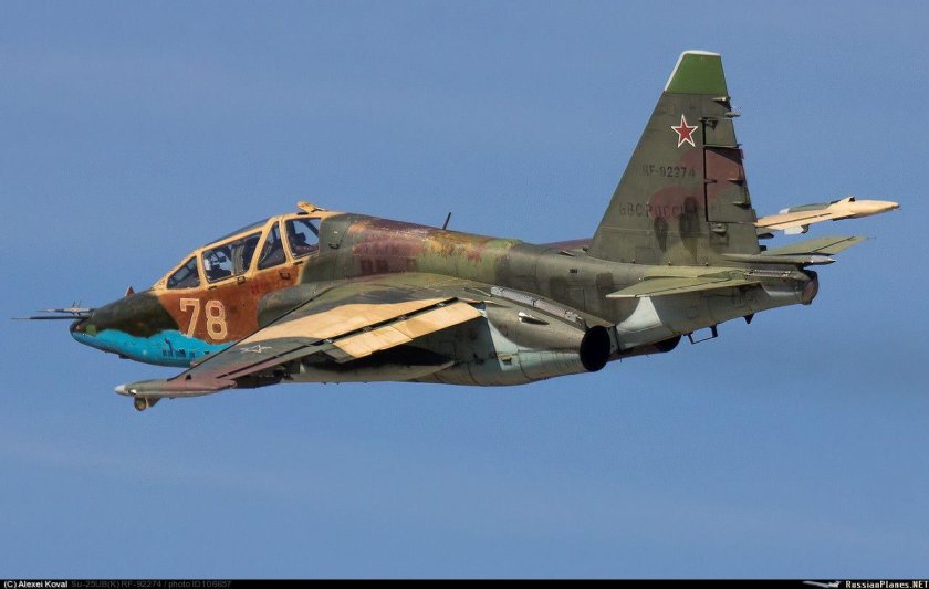 Штурмовик Су-25 Грач