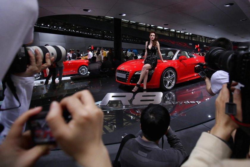 Автомобильное шоу в Шанхае