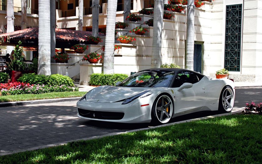 Ferrari 458 Italia White