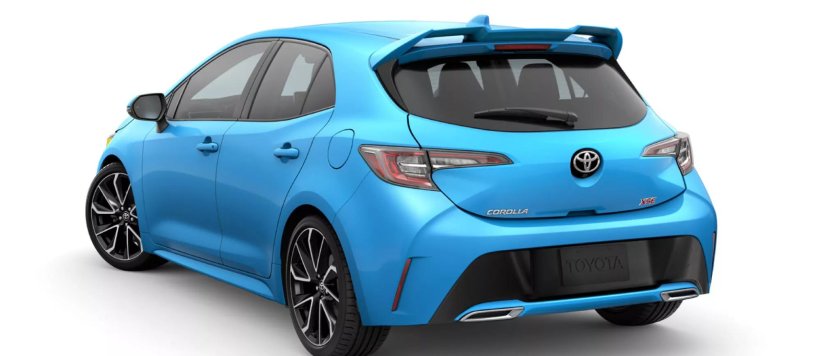 Toyota corolla hatchback 2019