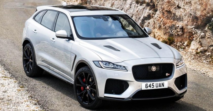 Ягуар f Pace 2020