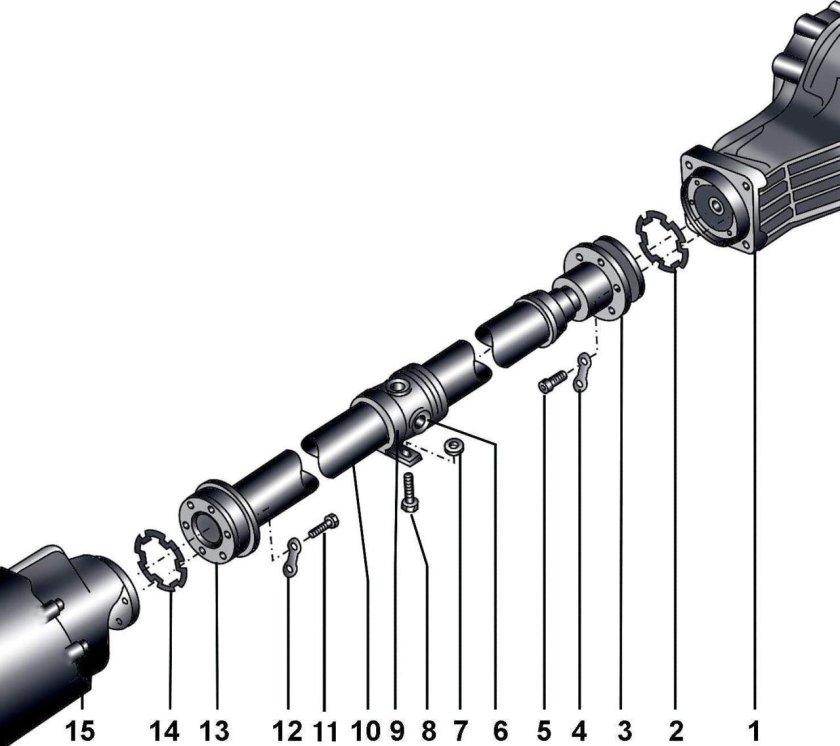 Карданный вал Ауди а4