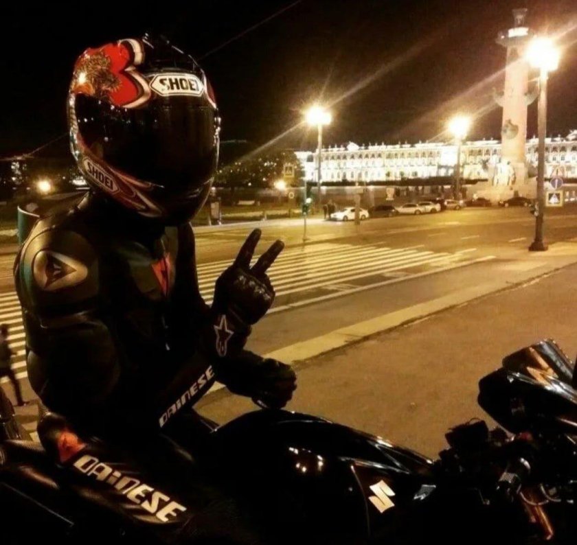 Шлем байкера