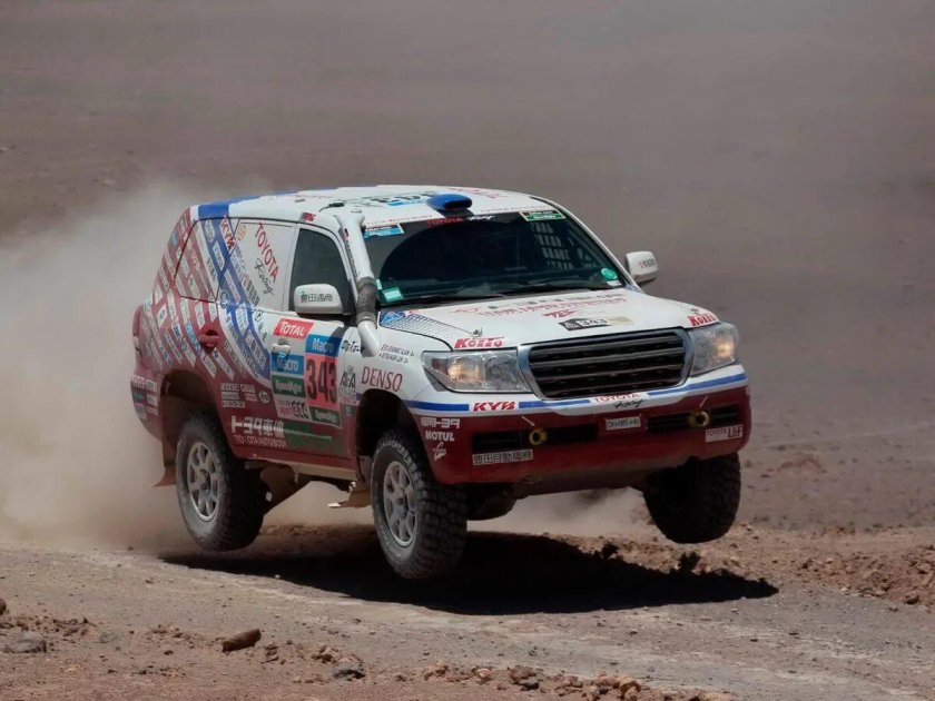 Ралли Toyota Land Cruiser 80