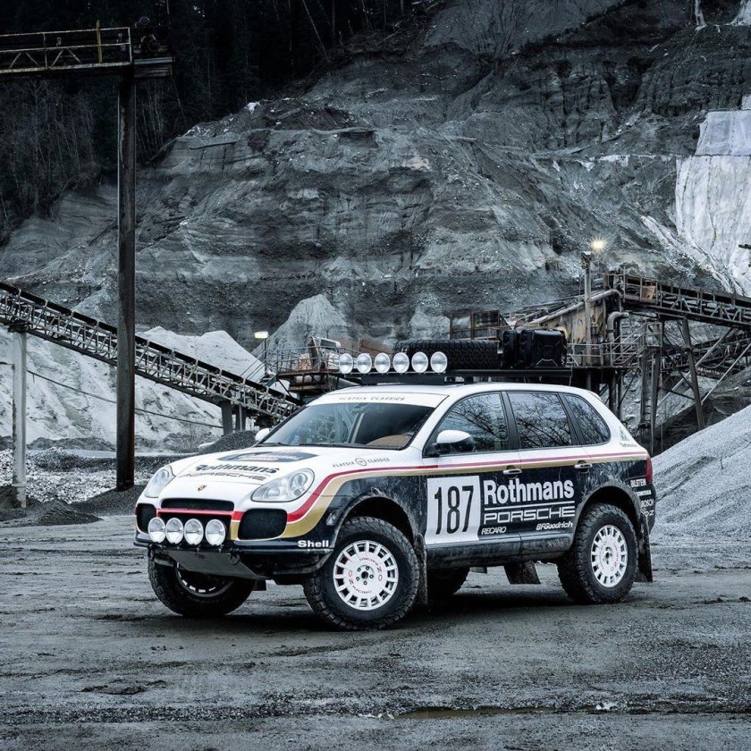 Порше кайен ралли