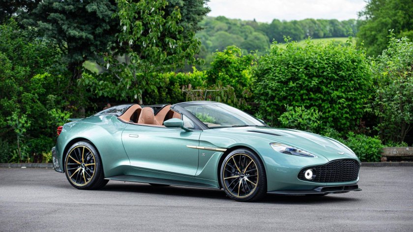 Aston martin vanquish zagato speedster