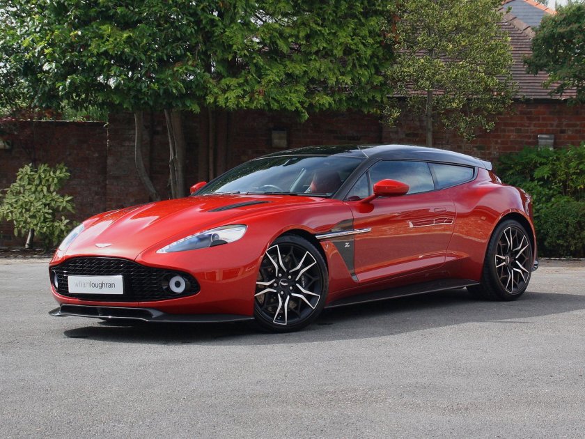 Aston martin vanquish zagato shooting brake