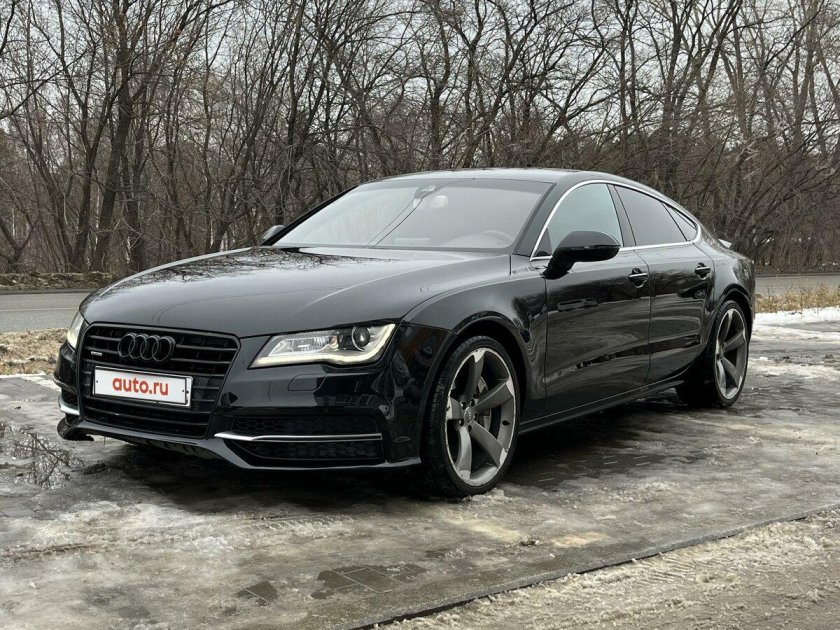 Ауди а 7 черная