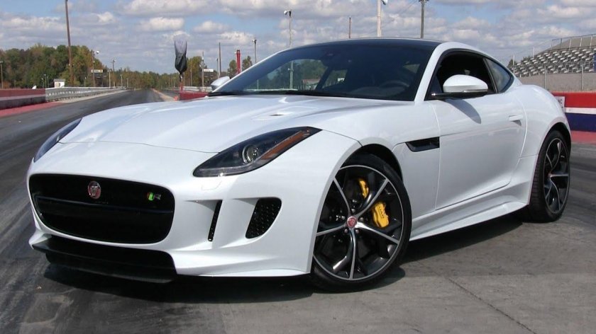 Jaguar f Type 2016 передний бампер