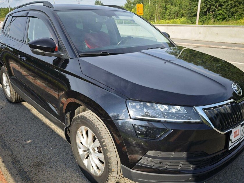 Черная шкода