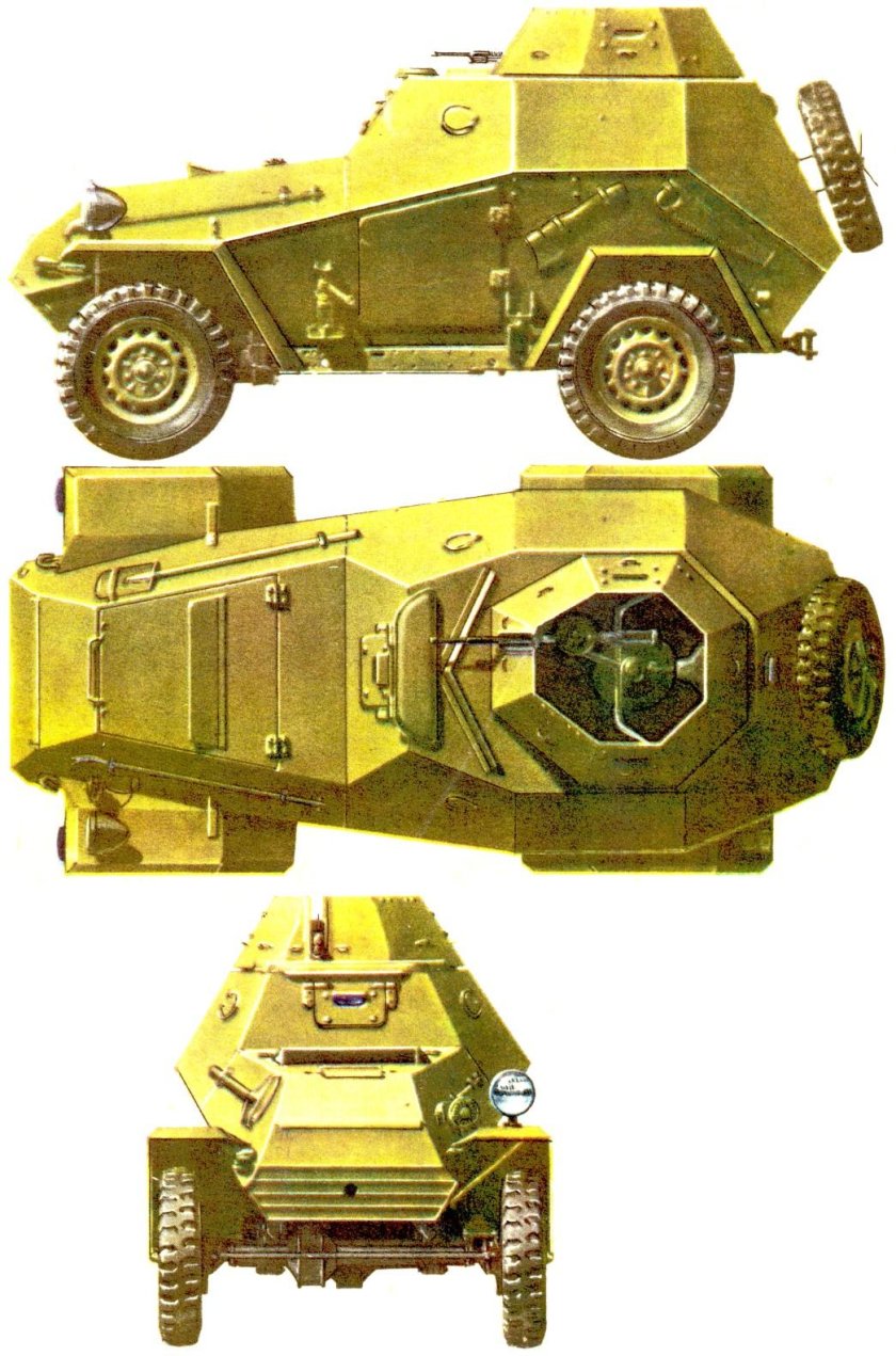 Броневики СССР ба 64