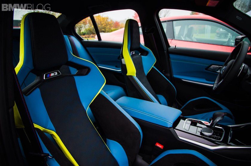 BMW m4 g82 салон