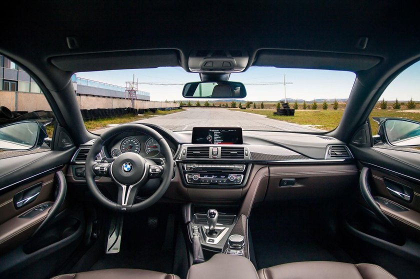 BMW m4 салон