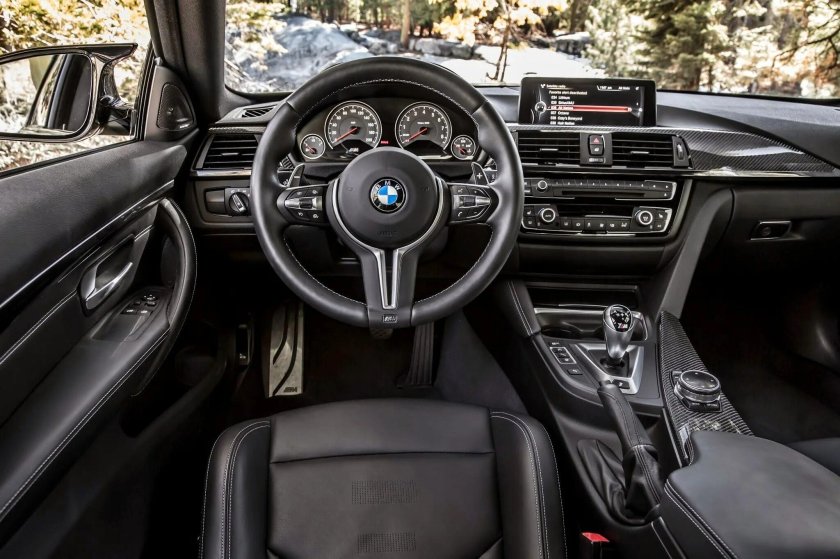 BMW m4 салон