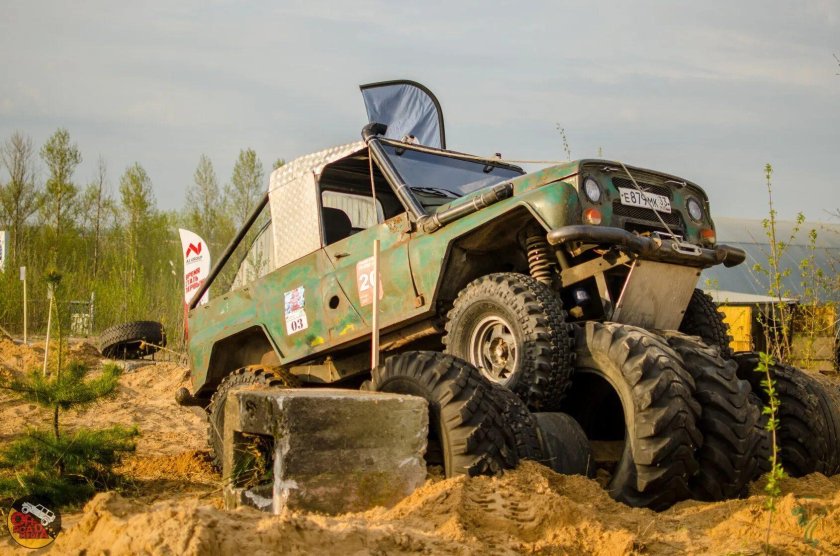 Джип-триал УАЗ 452