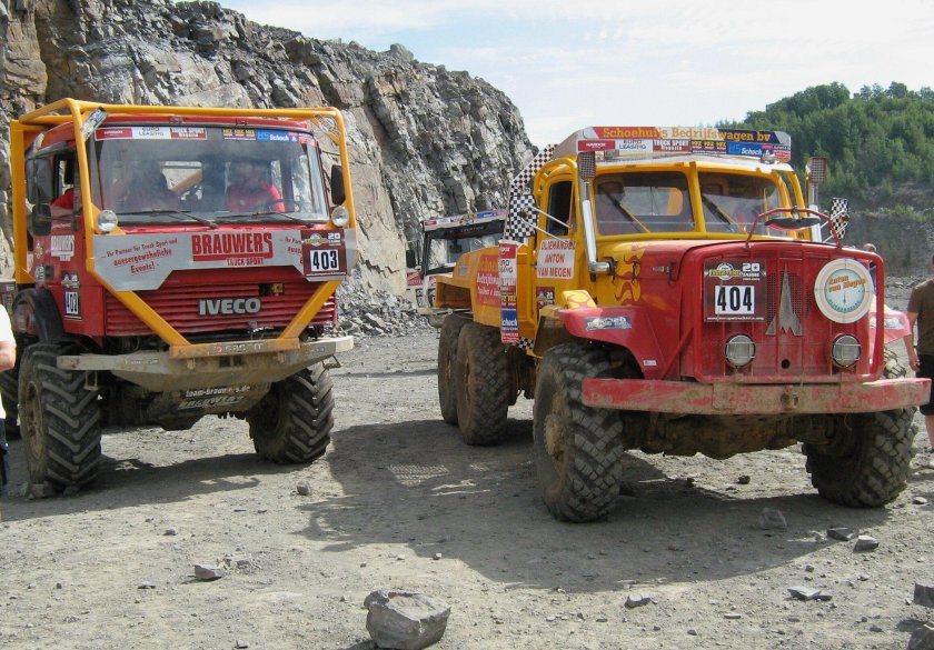 Урал 4320 трак триал