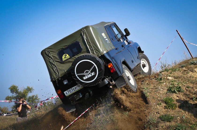 Джип-триал УАЗ 452