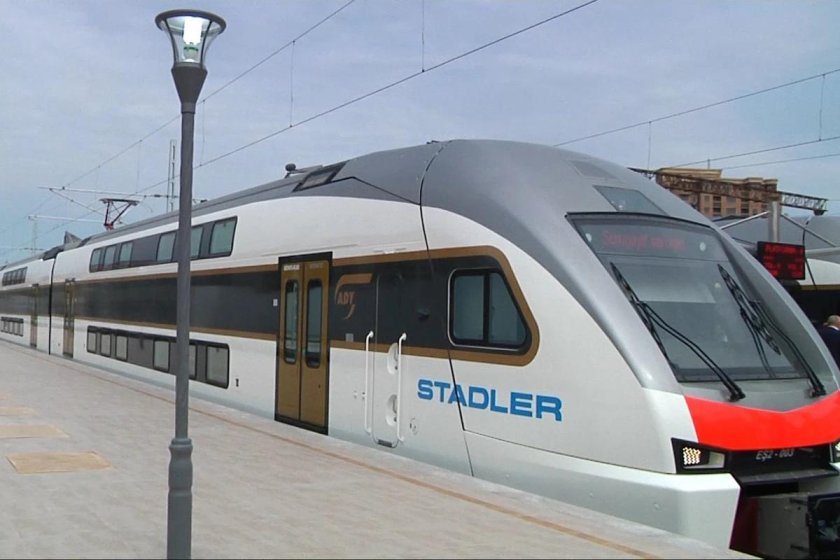 Поезд Баку Сумгаит