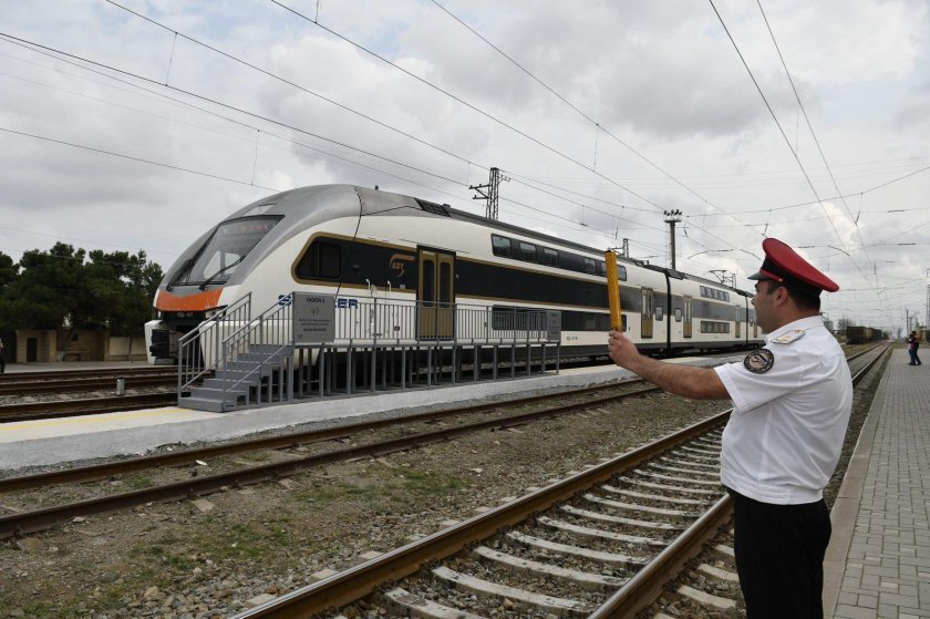 Скоростной поезд Баку Агстафа