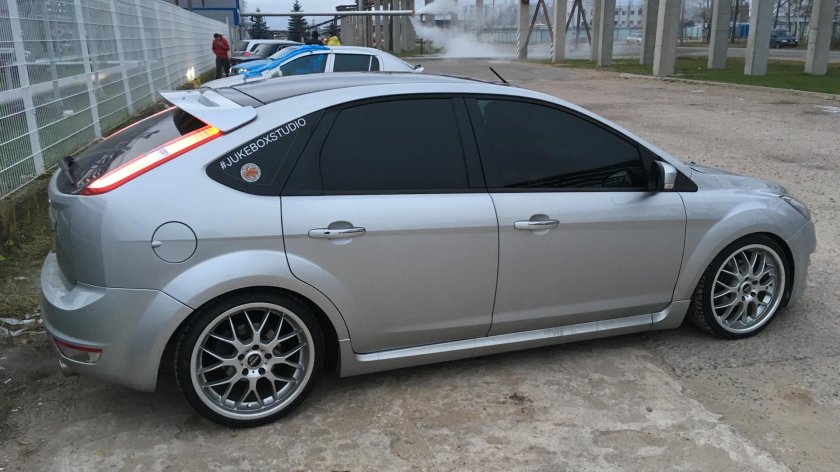 Форд фокус 2 хэтчбек серебристый