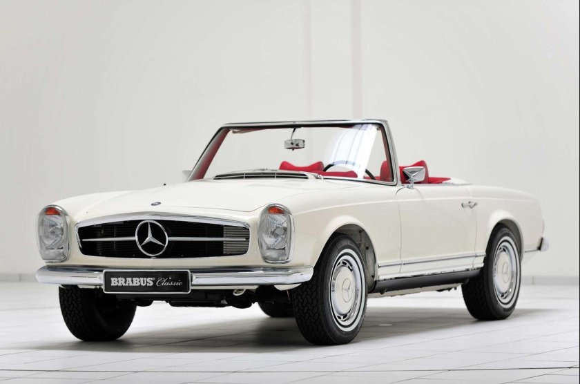 Старый Мерседес 280sl