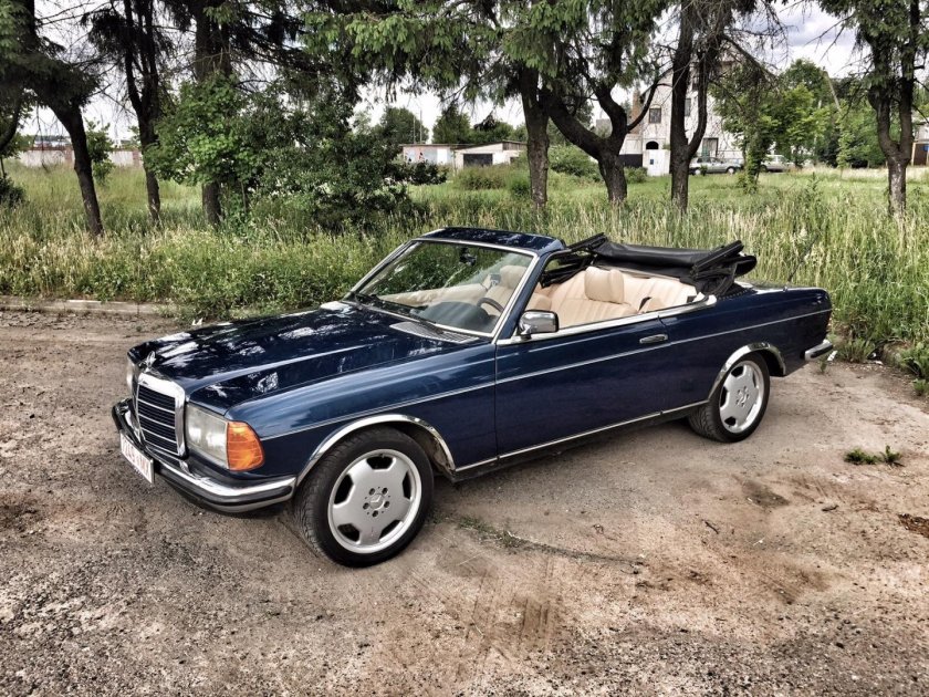 Мерседес 123 кабриолет