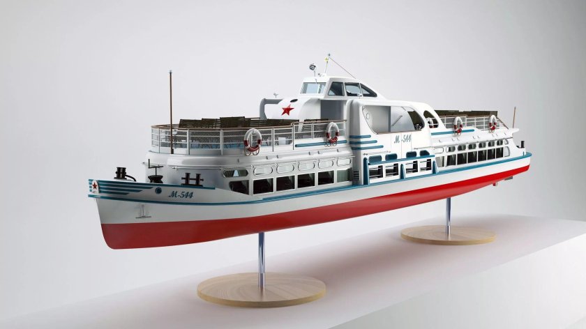 Речной теплоход проекта 544 Москвич