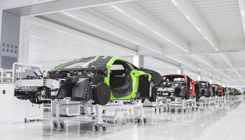 MCLAREN Automotive автомобилестроительные компании Великобритании