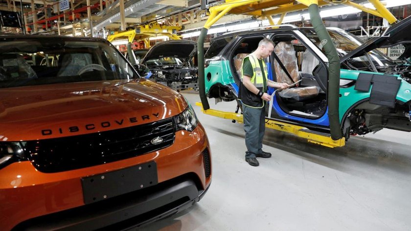 Британия ленд Ровер завод