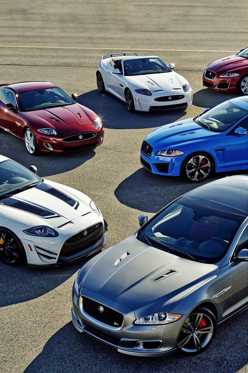 Ягуар Модельный ряд