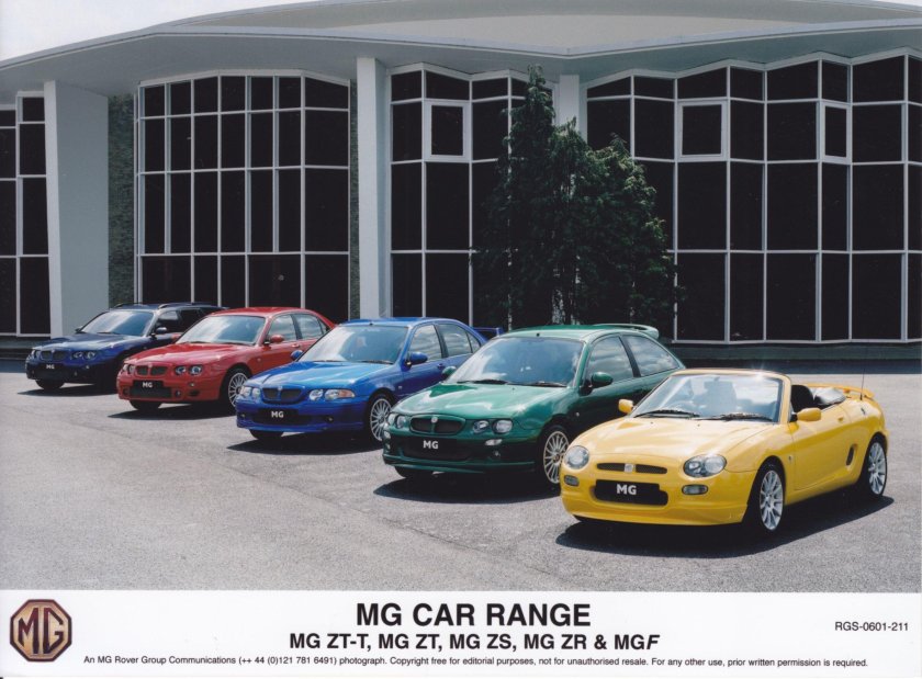 MG автомобиль