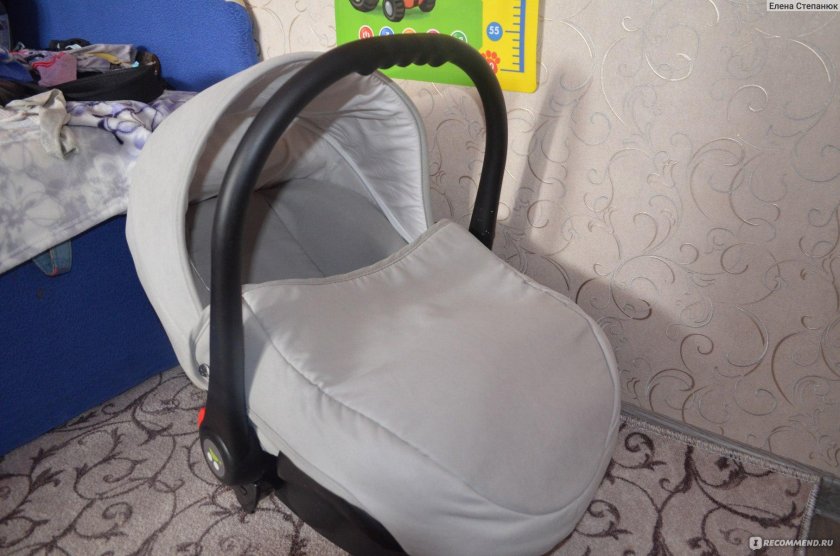 Автолюлька Верди Макс бежевая