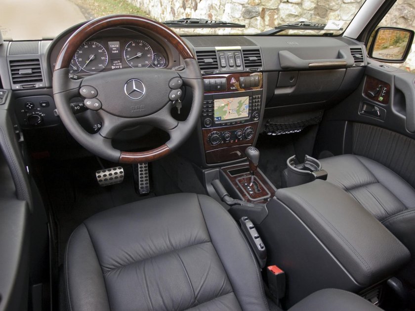 Mercedes Benz g class 2010 салон