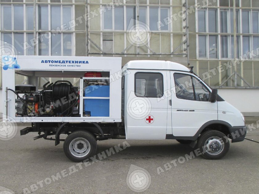 Передвижная дезинфекционная камера Газель