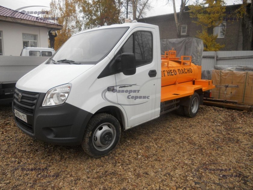 Газель Некст топливозаправщик