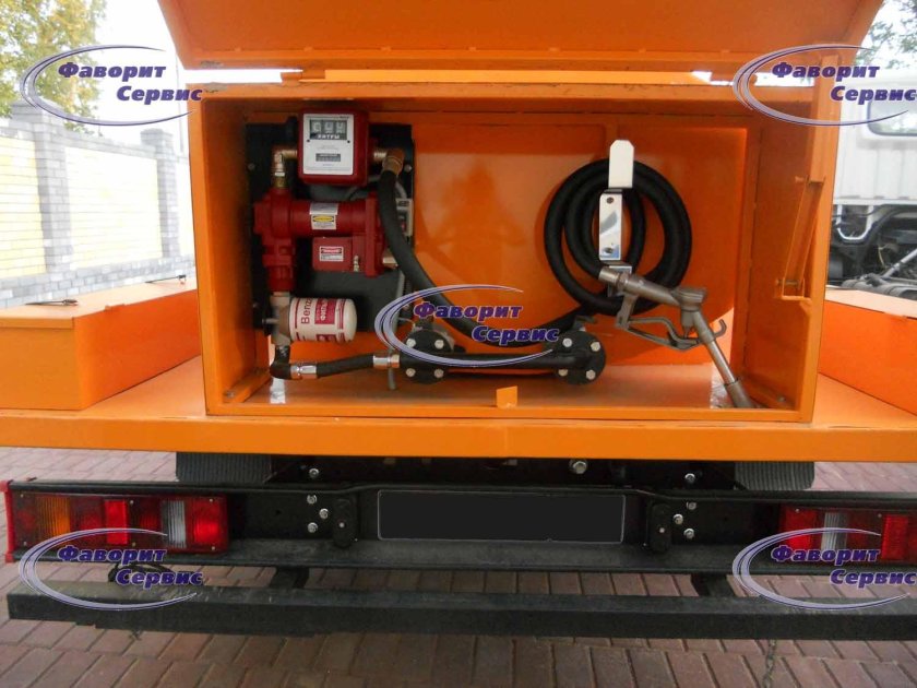 Газель Некст топливозаправщик