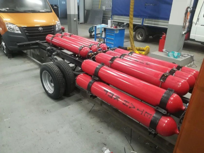 ГБО метан на Газель