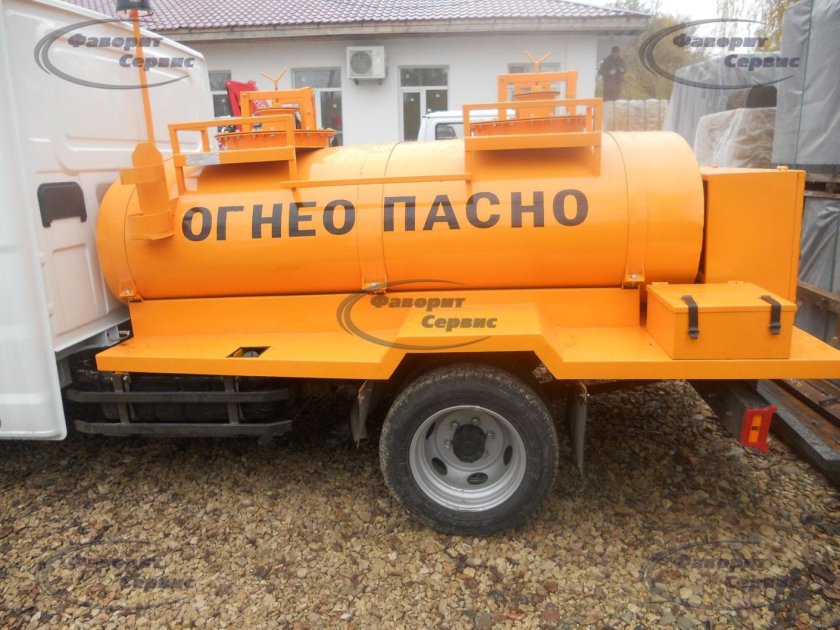 Топливозаправщик на базе газели next