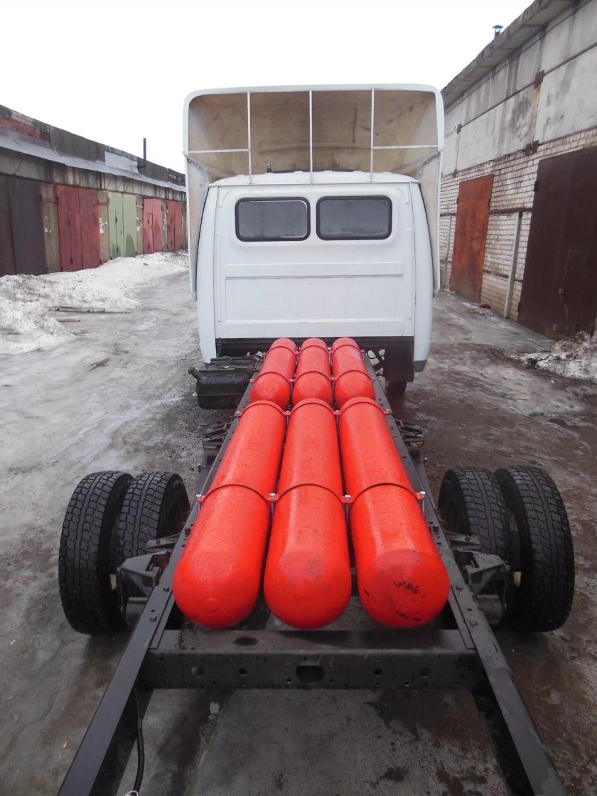 Газель (метан) 5 баллонов